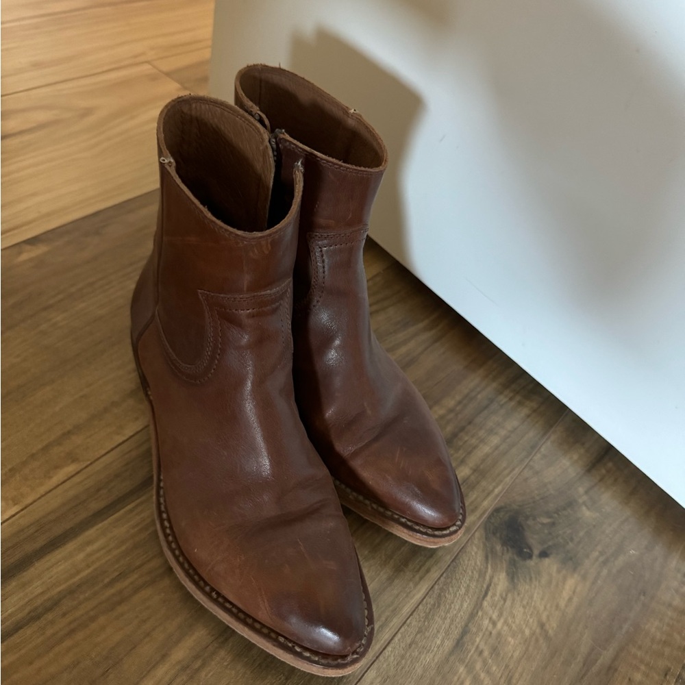 Brown Leather women’s boots